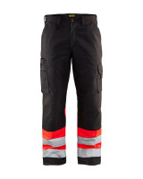 Zwart/High Vis Rood