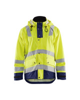 High Vis Geel/Marineblauw