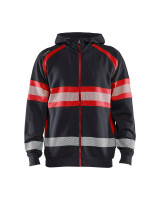 Zwart/High Vis Rood