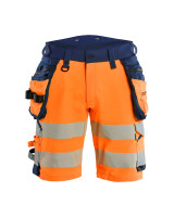 High Vis Oranje/Marineblauw