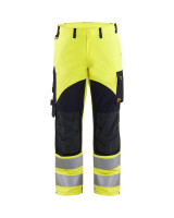 High Vis Geel/Marineblauw