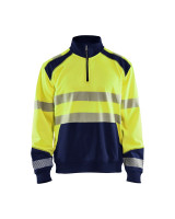 High Vis Geel/Marineblauw