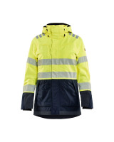 High Vis Geel/Marineblauw