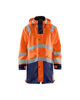 High Vis Oranje/Marineblauw