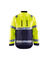 High Vis Geel/Marineblauw