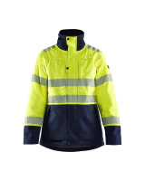 High Vis Geel/Marineblauw