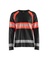 Zwart/High Vis Rood