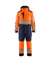 High Vis Oranje/Marineblauw