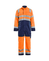 High Vis Oranje/Marineblauw