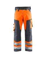 High Vis Oranje/Medium Grijs