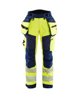 High Vis Geel/Marineblauw