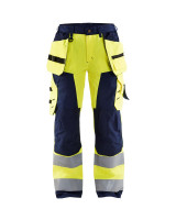 High Vis Geel/Marineblauw