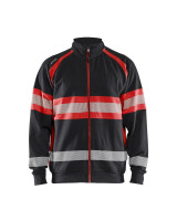 Zwart/High Vis Rood