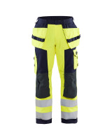 High Vis Geel/Marineblauw