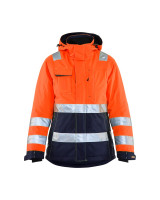 High Vis Oranje/Marineblauw