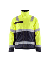 High Vis Geel/Marineblauw