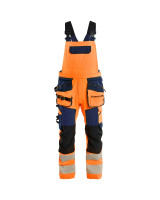 High Vis Oranje/Marineblauw