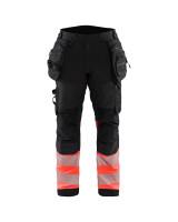 Zwart/High Vis Rood