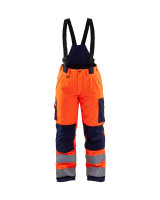 High Vis Oranje/Marineblauw