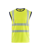 High Vis Geel/Marineblauw