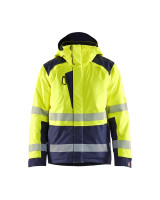 High Vis Geel/Marineblauw