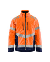 High Vis Oranje/Marineblauw