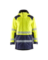 High Vis Geel/Marineblauw