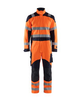 High Vis Oranje/Marineblauw