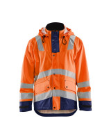 High Vis Oranje/Marineblauw