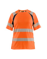 High Vis Oranje/Marineblauw